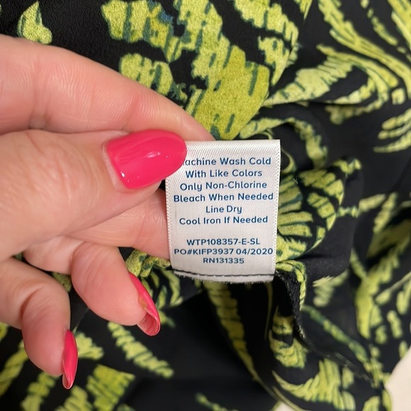 Allison Joy women’s smocked mock / turtleneck sleeveless Lightweight blouse XS - Picture 8 of 10